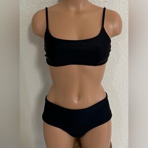 Mattheau 90s bikini set boy leg bikini bottom NWOT